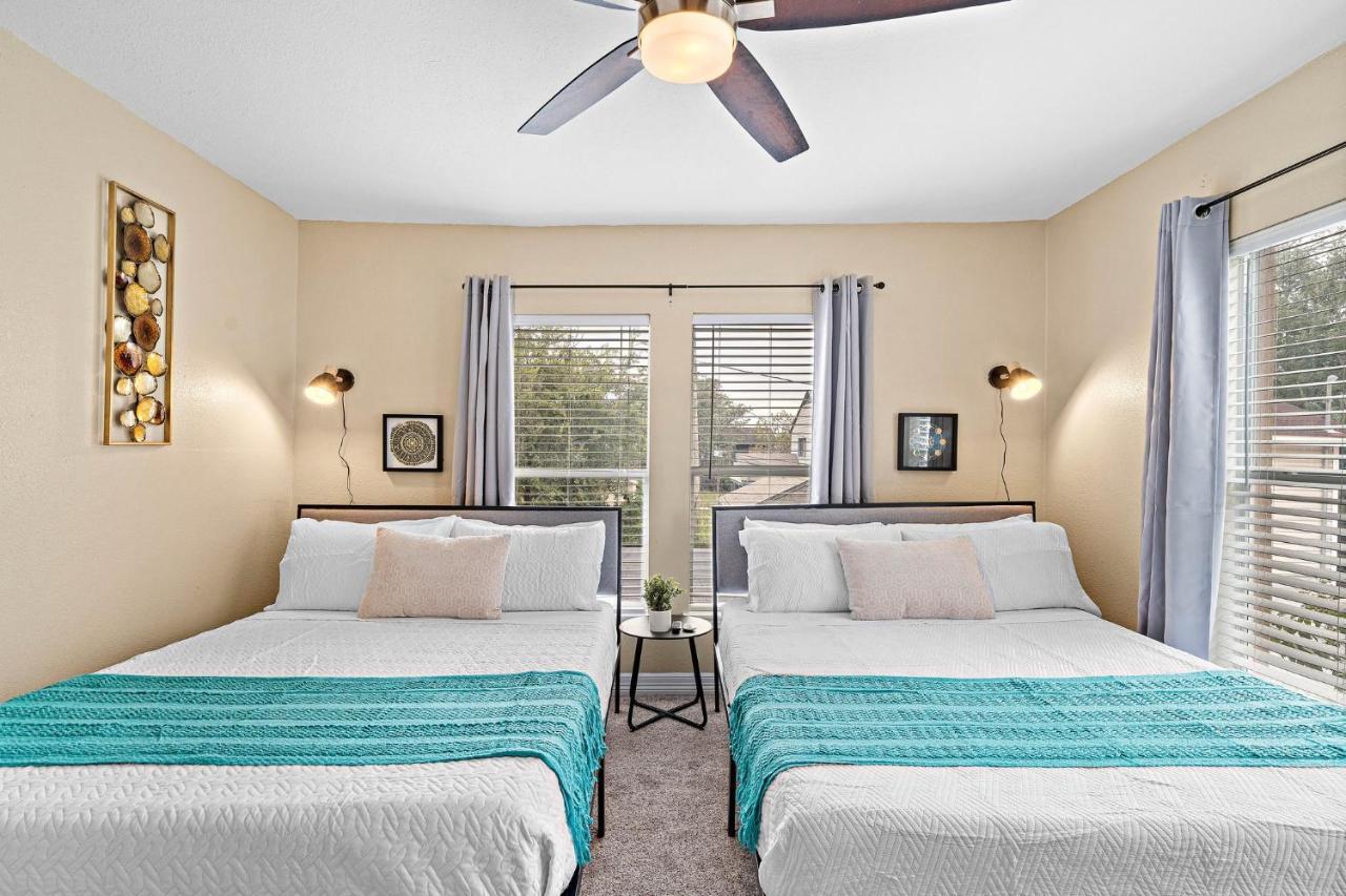 Nr Med Center, Dt, Midtown Game Room Sleep 16 Houston Exterior foto